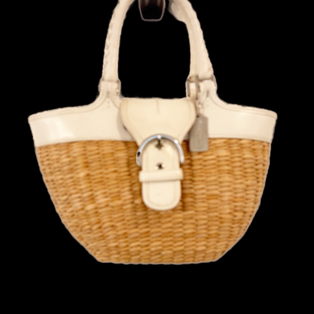 Coach Straw Purse
